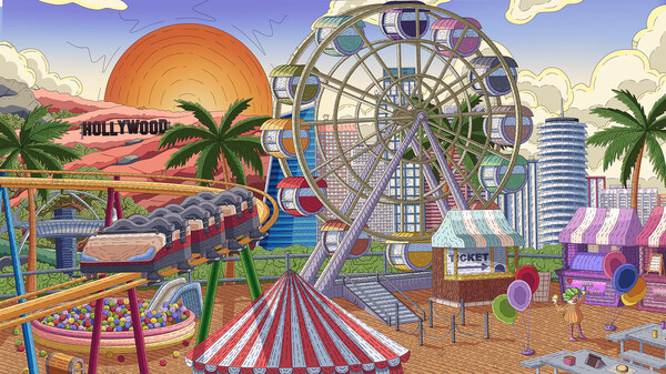 Игра 100 Los Angeles Cats, скриншот