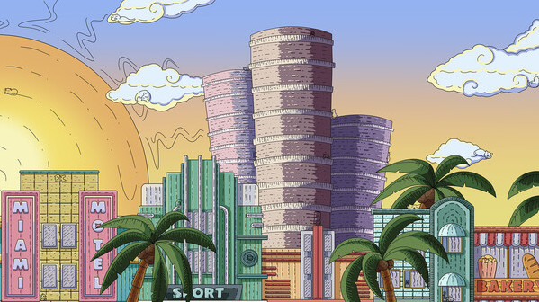 Игра 100 Miami Cats, скриншот