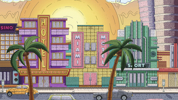 Игра 100 Miami Cats, скриншот