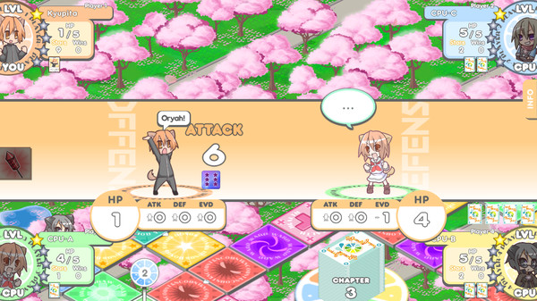 Игра 100% Orange Juice - Chris & Kyupita Character Pack, скриншот