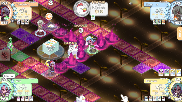 Игра 100% Orange Juice, скриншот