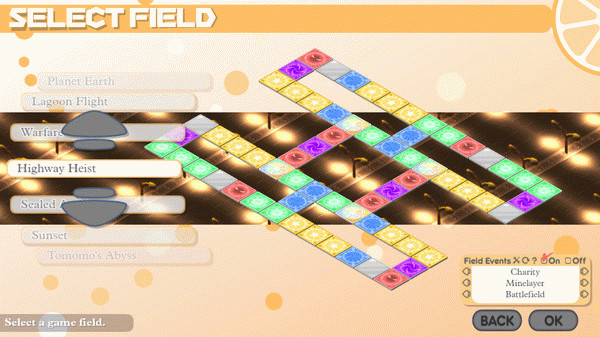 Игра 100% Orange Juice, скриншот