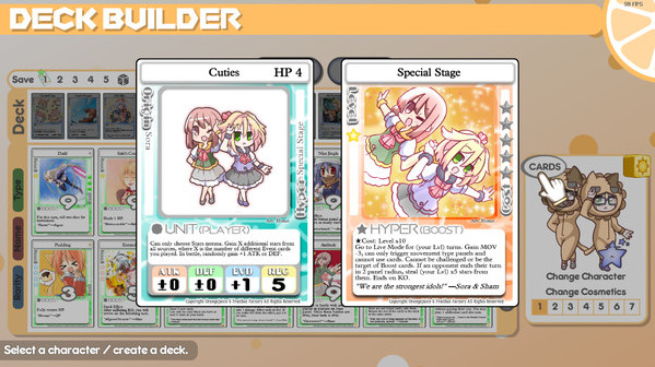 Игра 100% Orange Juice - Sora & Sham (Cuties) Character Pack, скриншот