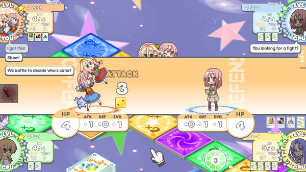 Игра 100% Orange Juice - Sora & Sham (Cuties) Character Pack, скриншот