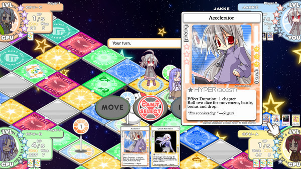 Игра 100% Orange Juice - Suguri & Hime Winter Costumes, скриншот