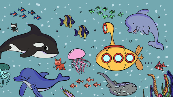 Игра 100 Sea Cats, скриншот
