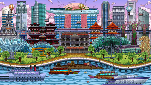 Игра 100 Singapore Cats, скриншот