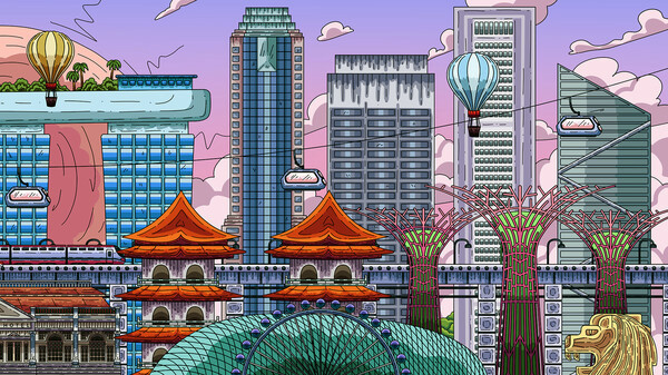 Игра 100 Singapore Cats, скриншот