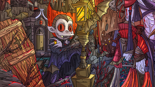 Игра 100 Vampire Cats, скриншот