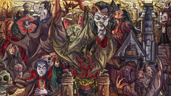 Игра 100 Vampire Cats, скриншот
