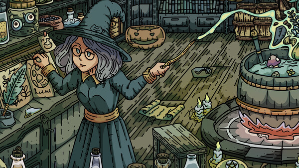 Игра 100 Witch Cats, скриншот