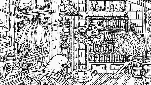 Игра 100 Witch Cats, скриншот