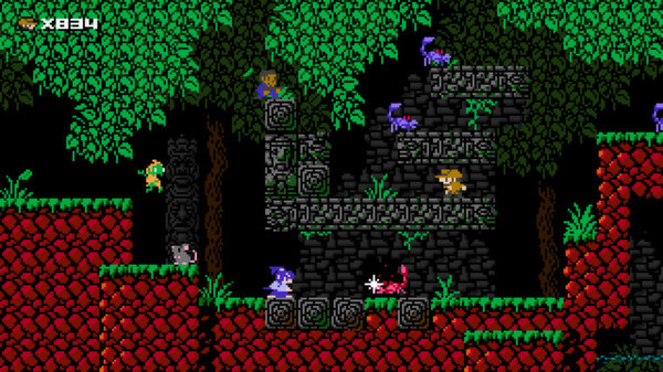Игра 1001 Spikes, скриншот
