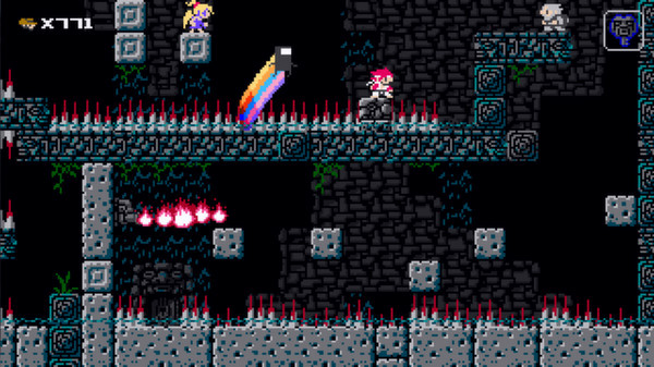 Игра 1001 Spikes, скриншот