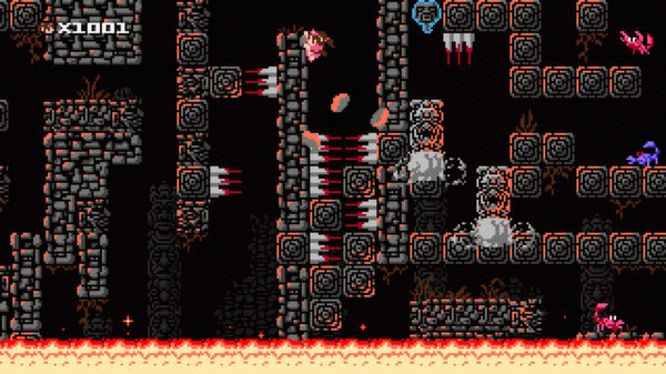 Игра 1001 Spikes, скриншот
