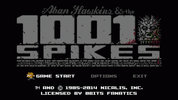 Игра 1001 Spikes, скриншот