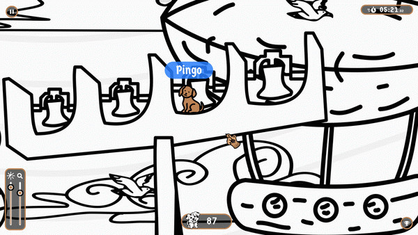Игра 101 Dogs Hidden in Brazil, скриншот