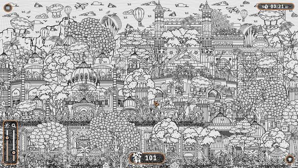 Игра 101 Dogs Hidden in India, скриншот