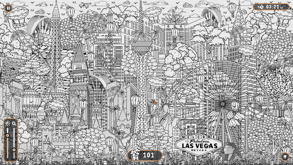 Игра 101 Dogs Hidden in Las Vegas, скриншот