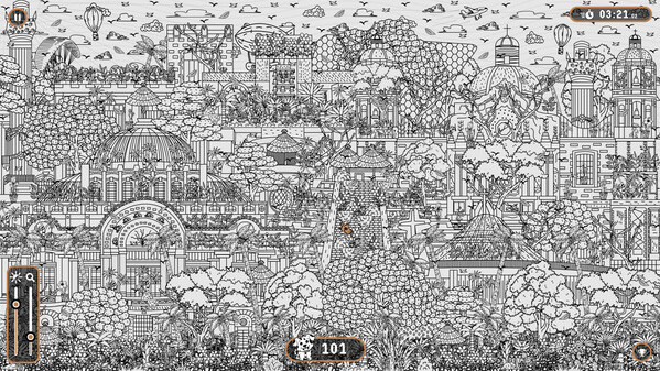 Игра 101 Dogs Hidden in Mexico, скриншот