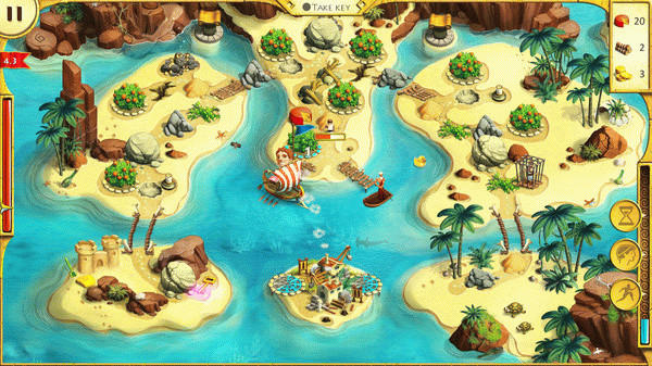 Игра 12 Labours of Hercules II: The Cretan Bull, скриншот