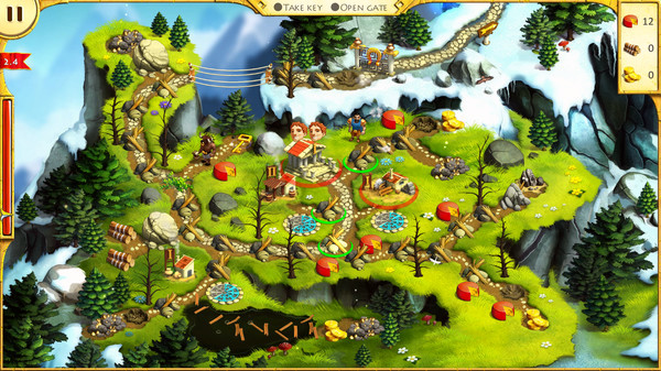 Игра 12 Labours of Hercules II: The Cretan Bull, скриншот