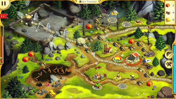 Игра 12 Labours of Hercules II: The Cretan Bull, скриншот