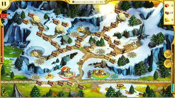 Игра 12 Labours of Hercules II: The Cretan Bull, скриншот