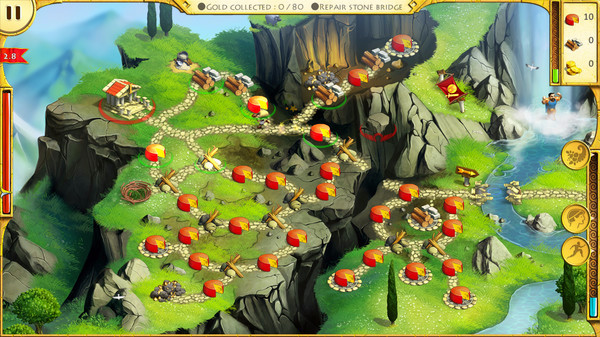Игра 12 Labours of Hercules, скриншот