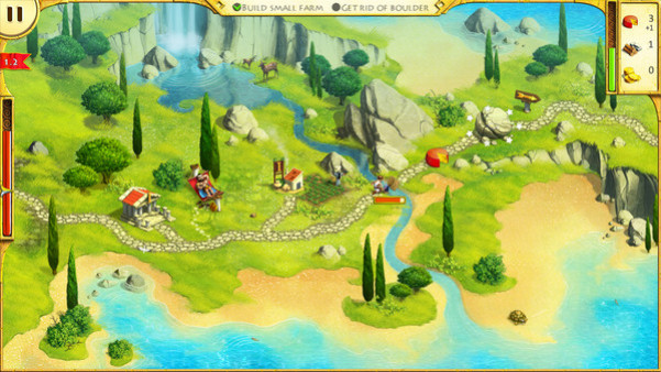 Игра 12 Labours of Hercules, скриншот