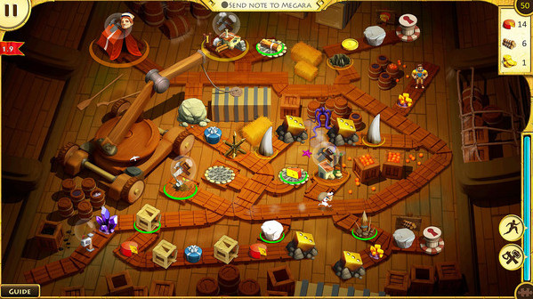 Игра 12 Labours of Hercules VIII: How I Met Megara, скриншот