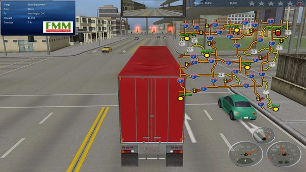 Игра 18 Wheels of Steel: Across America, скриншот