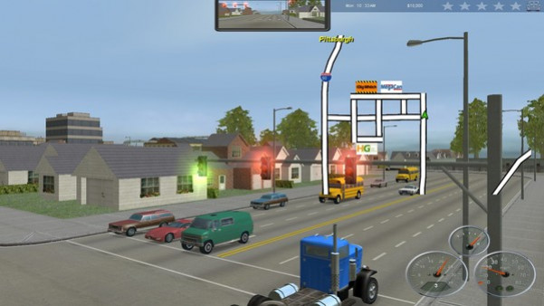 Игра 18 Wheels of Steel: Across America, скриншот