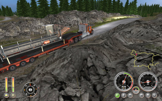 Игра 18 Wheels of Steel: Extreme Trucker 2, скриншот