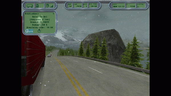 Игра 18 Wheels of Steel: Hard Truck, скриншот