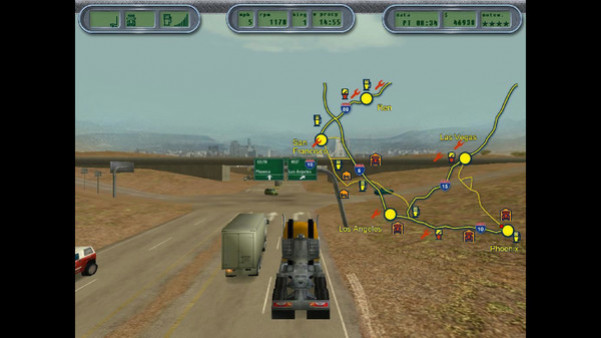 Игра 18 Wheels of Steel: Hard Truck, скриншот