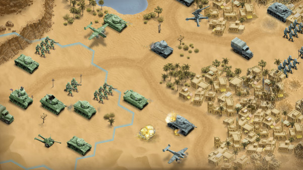 Игра 1943 Deadly Desert, скриншот