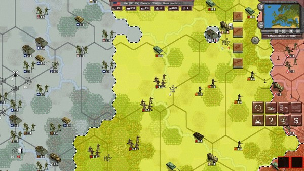 Игра 1953: NATO vs Warsaw Pact, скриншот