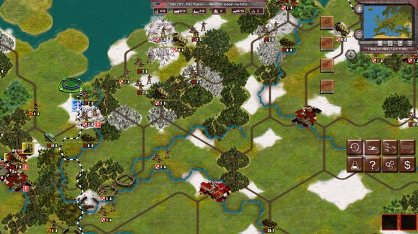 Игра 1953: NATO vs Warsaw Pact, скриншот