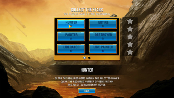 Игра 2 Planets Fire and Ice, скриншот