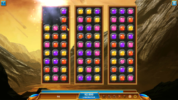 Игра 2 Planets Fire and Ice, скриншот