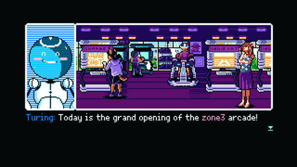 Игра 2064: Read Only Memories, скриншот