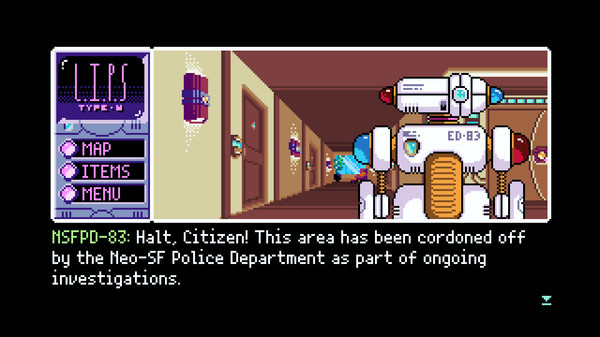 Игра 2064: Read Only Memories, скриншот