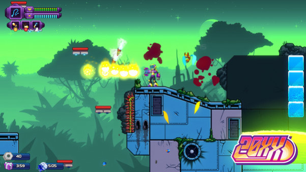 Игра 20XX - Hawk Character DLC, скриншот