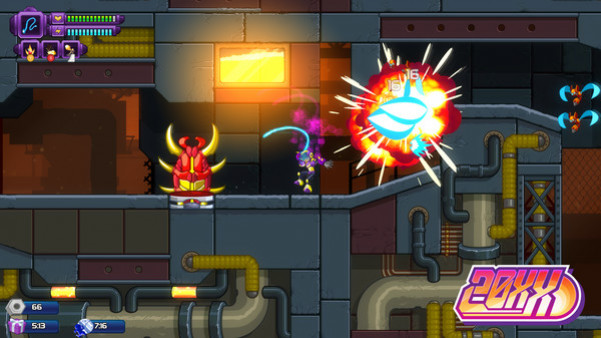 Игра 20XX - Hawk Character DLC, скриншот