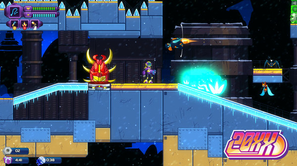 Игра 20XX - Hawk Character DLC, скриншот