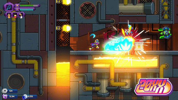 Игра 20XX - Hawk Character DLC, скриншот