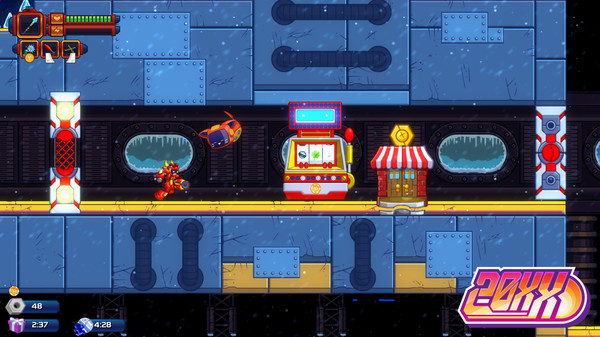 Игра 20XX, скриншот