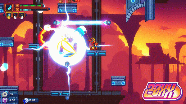 Игра 20XX, скриншот