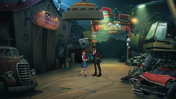 Игра 3 Minutes to Midnight - A Comedy Graphic Adventure, скриншот